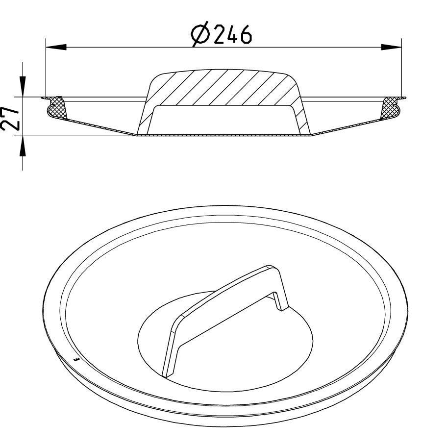 Line Drawing - Plug-drain